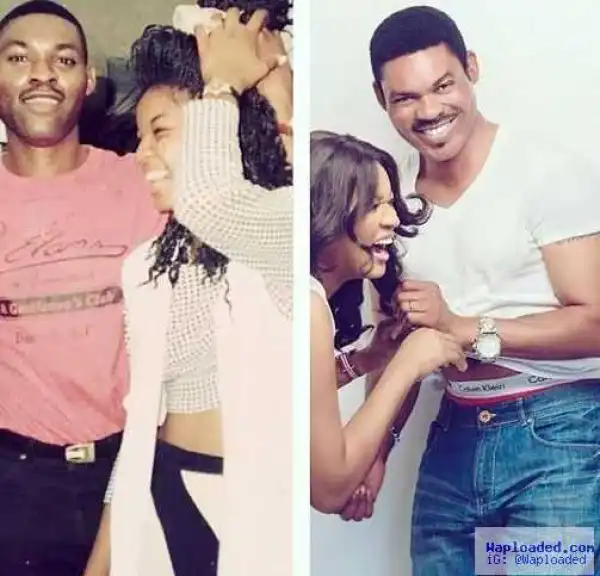 Photos: Omotola and hubby back from their wedding anniversary get away